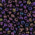 Rocailles 2,5 mm Purple Iris x10gr