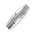 Fermoir aimanté pour cordon 4 mm en Acier inoxydable x1