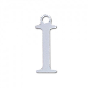 Breloque lettre I - 15 mm en Argent 925 x1
