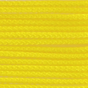 Fil de jade / Fil nylon tressé 1.3 mm Jaune x2.90 m