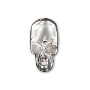 Perle Tête de mort 13,5 mm en Argent 925 x1