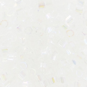 Miyuki Delica 10/0 Hex Cut DBMC0051 - Crystal AB x8gr