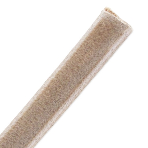 Cuir Mini regaliz 7x4 mm Naturel x30cm