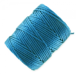 Fil C-LON Tex 400 Bead Cord 0,90 mm Blue Lagoon x 35 m