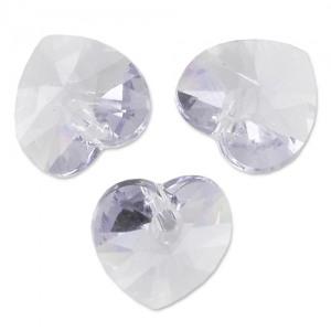 Coeur PureCrystal 6228 14,4x14 mm Smoky Mauve