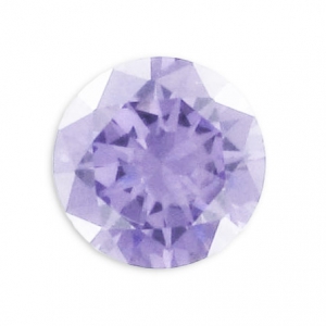 Cabochons en Oxyde de Zirconium ronds 4 mm Lavender x10