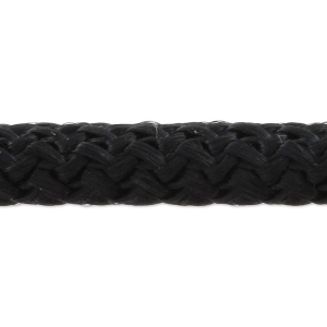 Corde tressée 5 mm Noir x1m