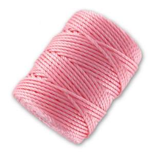 Fil C-LON Tex 400 Bead Cord 0,90 mm Pink x 35 m