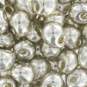 Mini-gouttes Miyuki 3.4 mm DP1051 - Galvanized Silver x8g