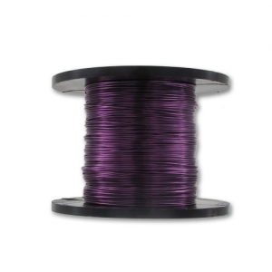 Fil de cuivre 0.30 mm Violet x 70 m