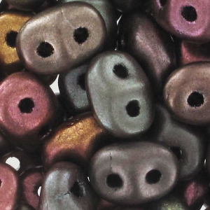 SuperDuo 2,5x5 mm Metallic Iris Satin x10g