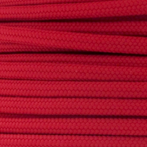Cordon lacet 3 mm Rouge Foncé x 1m
