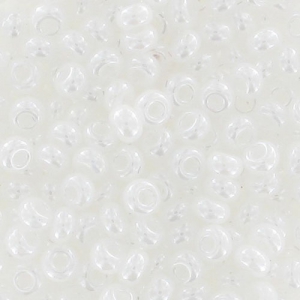 Perles rocailles Preciosa 9/0 2.5 mm - Chalkwhite Sfinx x20g
