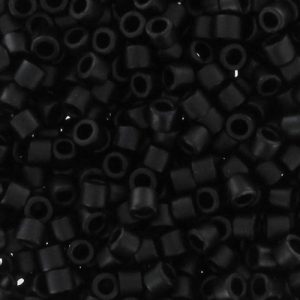 Miyuki Delica 10/0 DBM0310 - Mat Black x8g