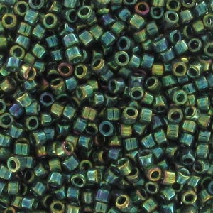 Miyuki Delica 11/0 DB0125 - Emerald Gold Luster x8g