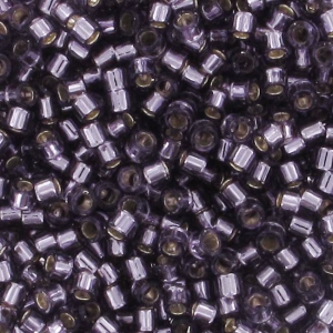 Miyuki Delica 11/0 DB1205 -  Silver Lined Light Amethyst x8g