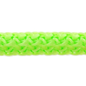 Corde tressée 5 mm Vert Fluo x1m