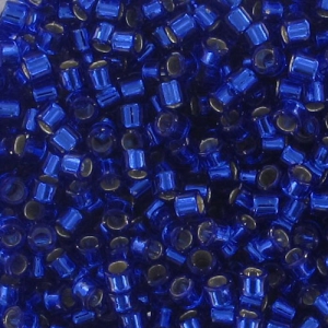 Miyuki Delica 11/0 DB0047 - Silver Lined Cobalt x8g
