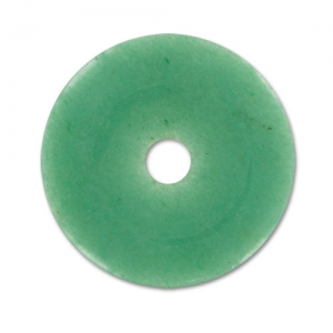 Donuts 20 mm Aventurine verte x1