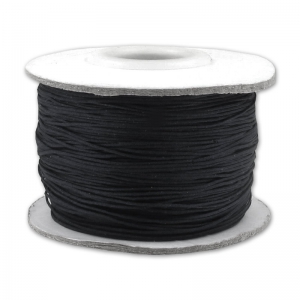 Fil de jade - Fil nylon tressé 0.5 mm - Noir x150m