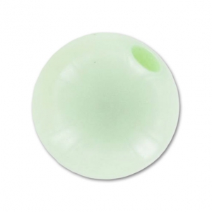 Perle en résine opaque 8 mm Mint x1