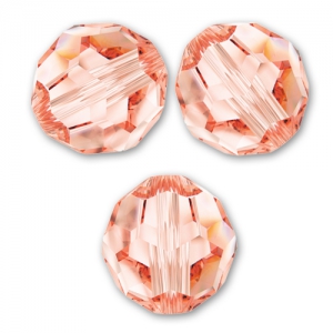 Perle ronde  PureCrystal 5000 8 mm Rose Peach x1