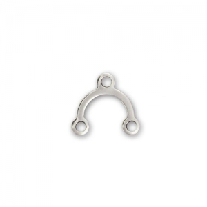 Intercalaire 1 pont 9x8,5 mm en Argent 925 x1