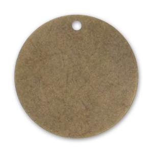 Sequin lisse 20 mm bronze x1