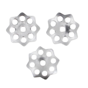 Coupelles filigranées 11 mm en acier inoydable 304 x50