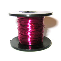 Fil de cuivre 0.30 mm Violet x 70 m