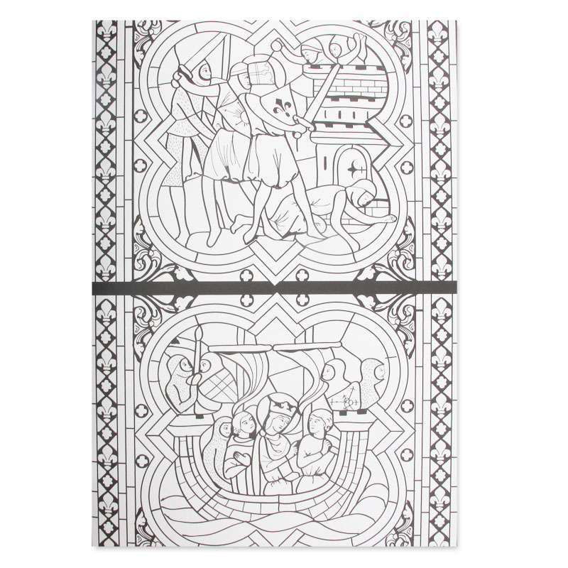 Art du vitrail 100 coloriages anti stress Perles & Co Art du vitrail 100 coloriages anti stress p