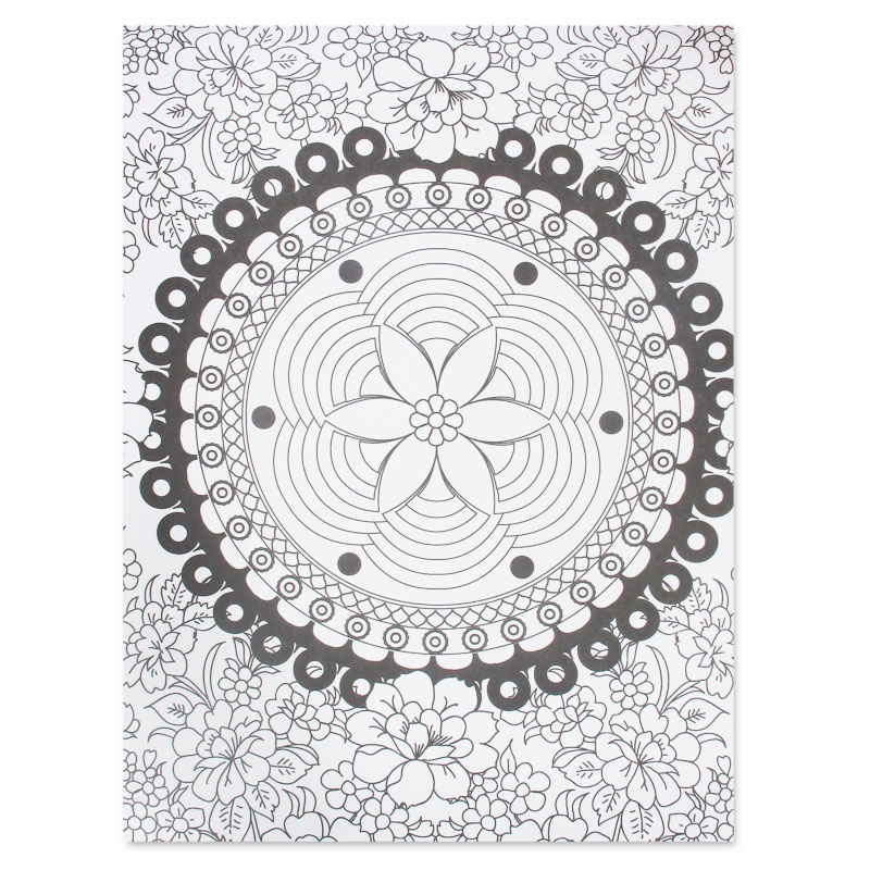 Art Therapie Coloriage Anti Stress A Imprimer