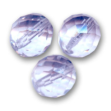 Lot De 40 Perles De Bohême à Facettes 8mm Alexandrite - Preciosa - Neuf
