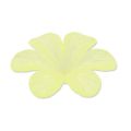 Fleur 33 mm Jaune clair Frosted