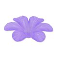 Fleur 33 mm Violet Frosted