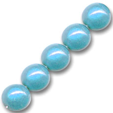 100 Perles Facettes De Bohême 4mm - Couleur Turquoise - Marque Preciosa