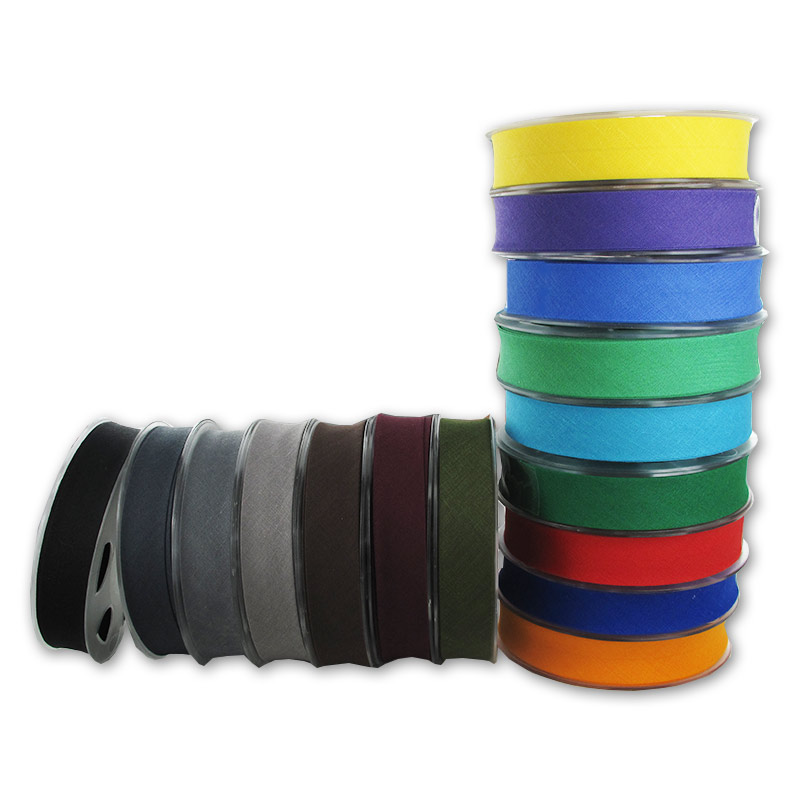 Bias Tape Finition Couture Patchwork Byetsa Vert Forêt 30 Mm Polycoton Biais Sur Un Rouleau De 25 M Accessoire Mercerie Vert Foncé