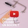 Bocfil bijoutier ajustable en acier - profondeur 7.5 cm - avec manche en bois x1