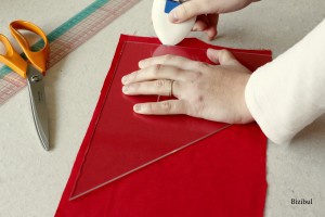 comment marquer un tissu avant de le couper