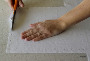 comment couper le tissu
