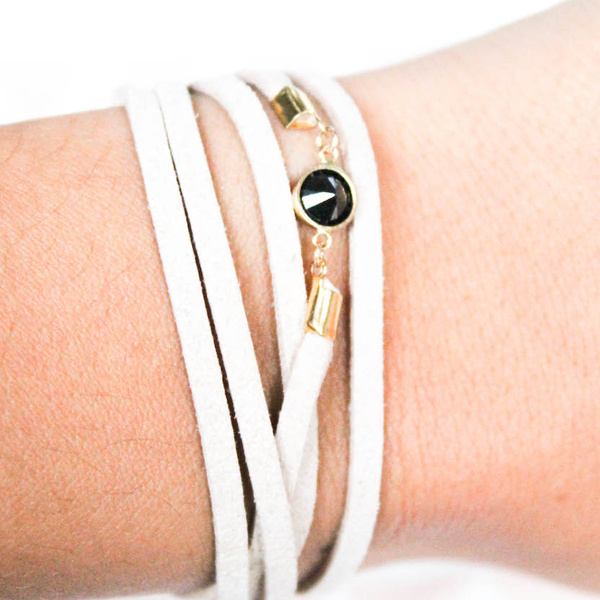 Bracelet suedine et intercalaire
