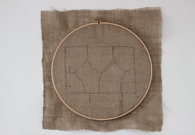 DIY Broder une pochette en punch needle avec de la laine Fashion Star : Etape 3