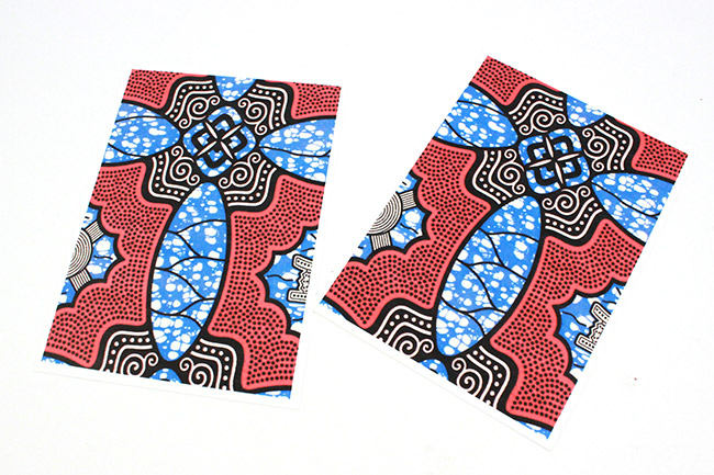 Boucles d'oreilles wax en plastique fou : Etape 2