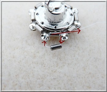 Comment tisser des dormeuses pour tissage porte cabochon Sawrovski ?