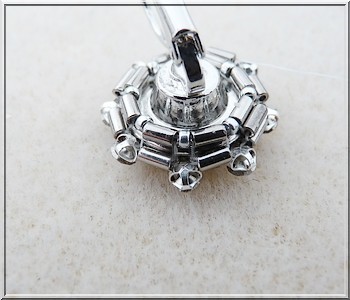 Comment tisser des dormeuses pour tissage porte cabochon Sawrovski ?