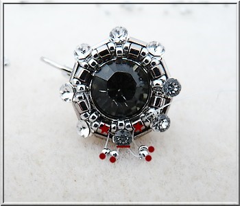 Comment tisser des dormeuses pour tissage porte cabochon Sawrovski ?