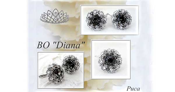 Boucles d'oreilles DIY Diana avec dormeuses pour tissage par Puca Boucles d'oreilles DIY Diana avec dormeuses pour tissage par Puca