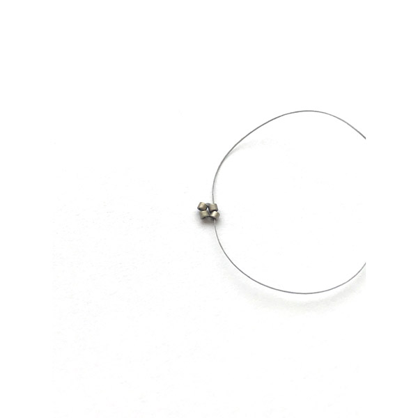 Boucle d'oreilles DIY avec des cristaux PureCrystal et perles de verres Miyuki Delicas : Etape 1