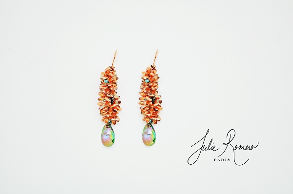 Boucles d'oreilles avec perles Rizo, Farfalles et larmes PureCrystal Boucles d'oreilles avec perles Rizo, Farfalles et larmes PureCrystal