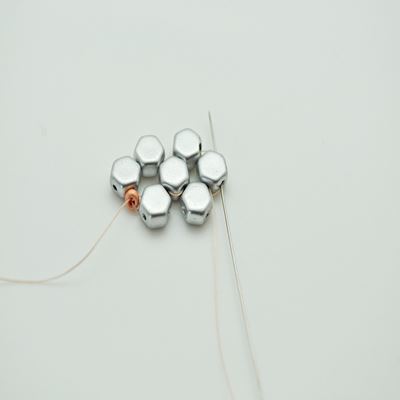 Bracelet Honeycomb et SuperDuo : Etape 10